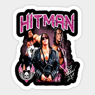 Bret the hitman Hart Sticker